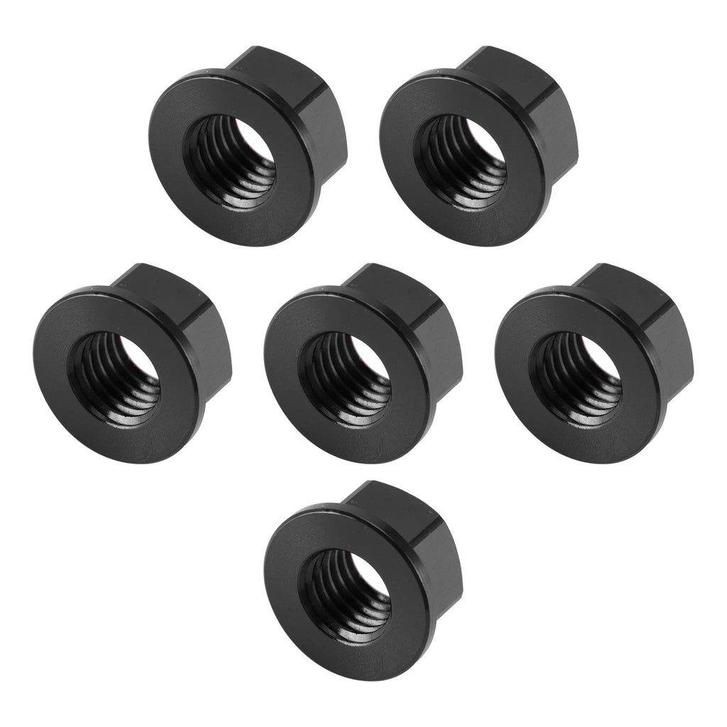 Rear Sprocket Nut Kit M10x1.5mm Black For Aprilia RSV RSV4 1000R Factory 04-16