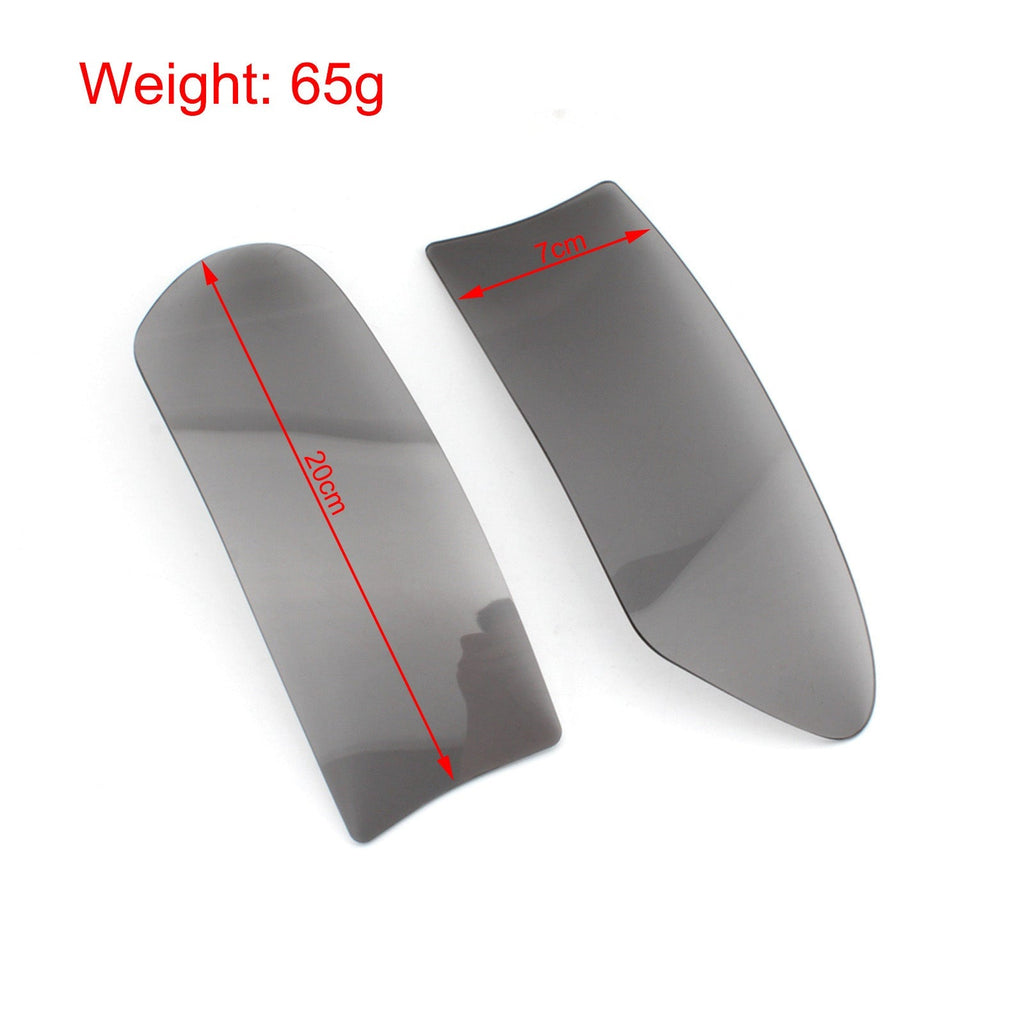 Front Headlight Lens Guard Protector Lens Fit For Honda Cbr 600 Rr 13-18 Smoke