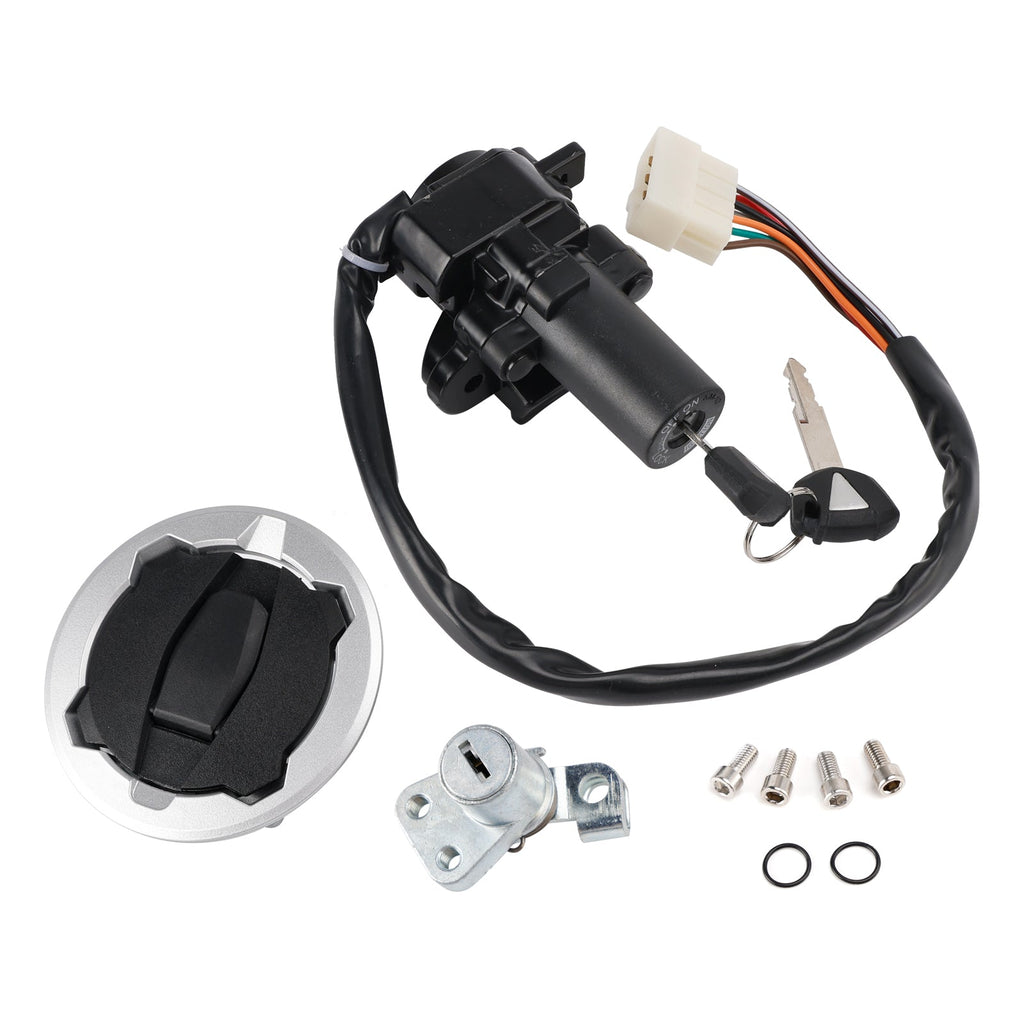 2017-2025 Kawasaki KLE300 Versys-X 300 ABS IGNITION KEY SWITCH TANK SEAT LOCK SET 27048-5139