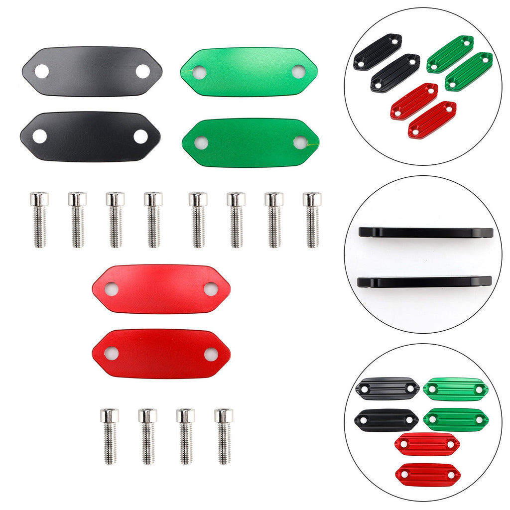Mirror Delete Block Off Plate for Kawasaki Ninja 300 250 400 125 ZX6R 636