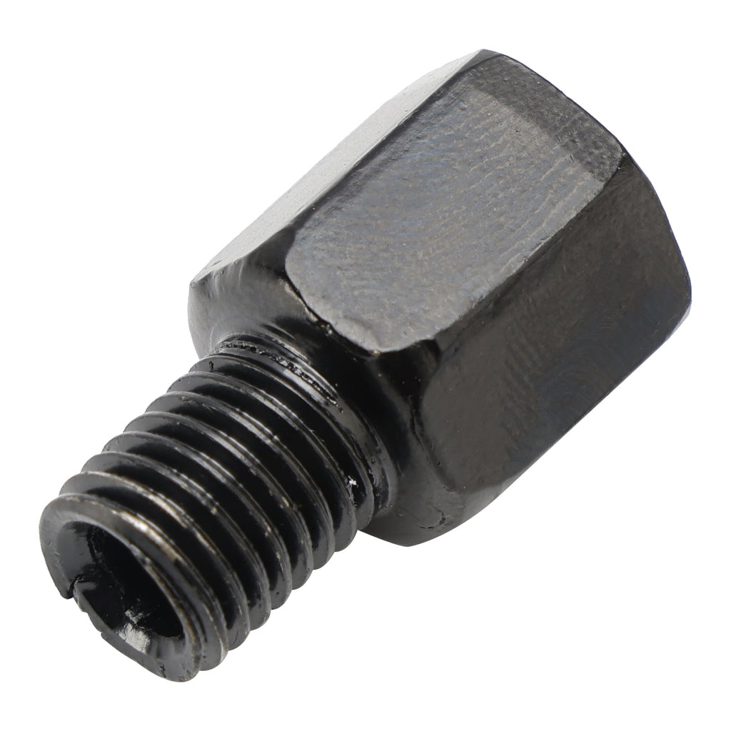 MOTORCYCLE MIRROR ADAPTORS 10MM LEFT HAND FEMALE TO 10MM RIGHT HAND MALE THREAD