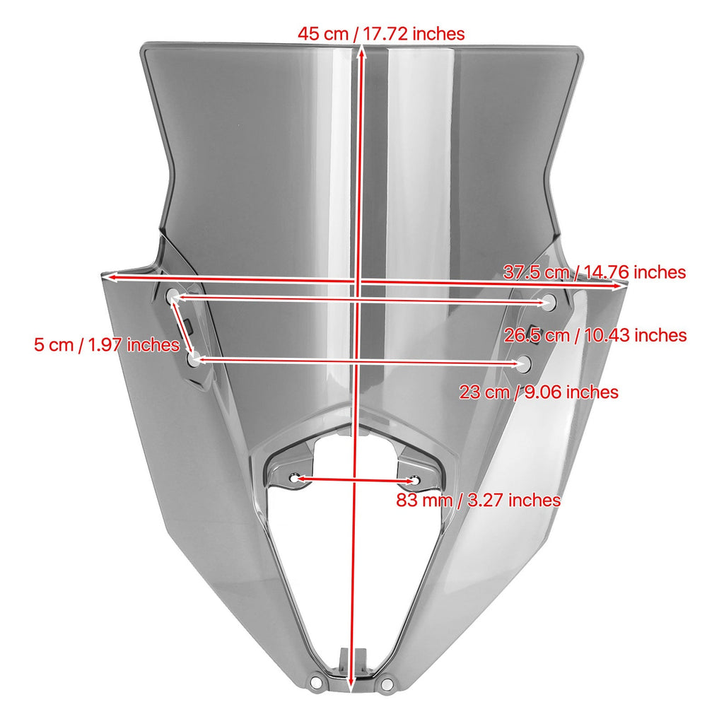 2020-2025 Kawasaki NINJA 650 ER6F Windshield Windscreen Protector