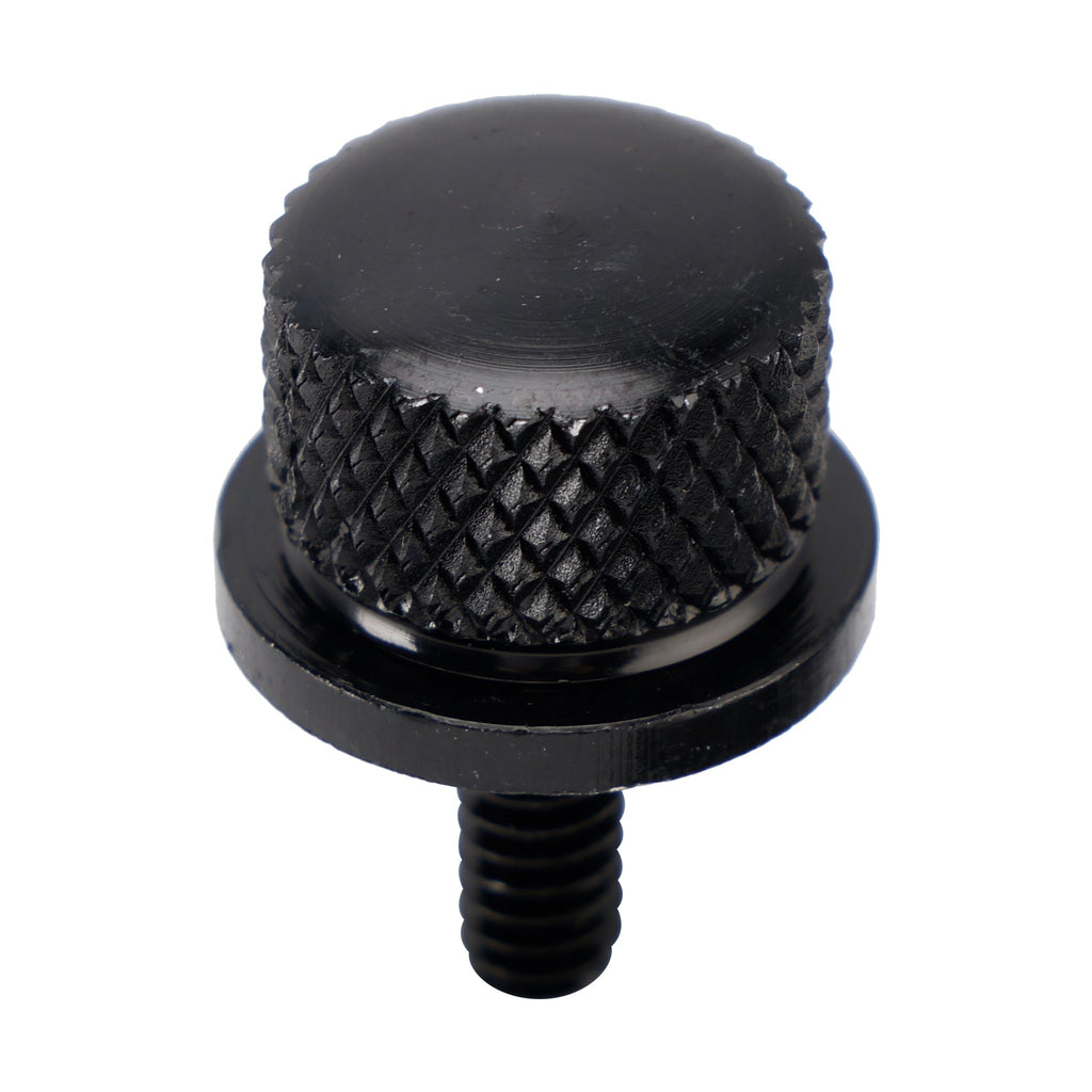 1/4"-20 Black Seat Bolt Screw Plate Release Kit For Touring Softail Dyna 96-23