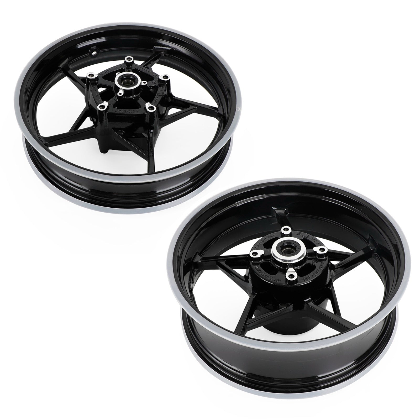 Front + Rear Wheel Rims For Kawasaki Z 900 ZR 900, Z 900 RS, Cafe 2017 - 2021