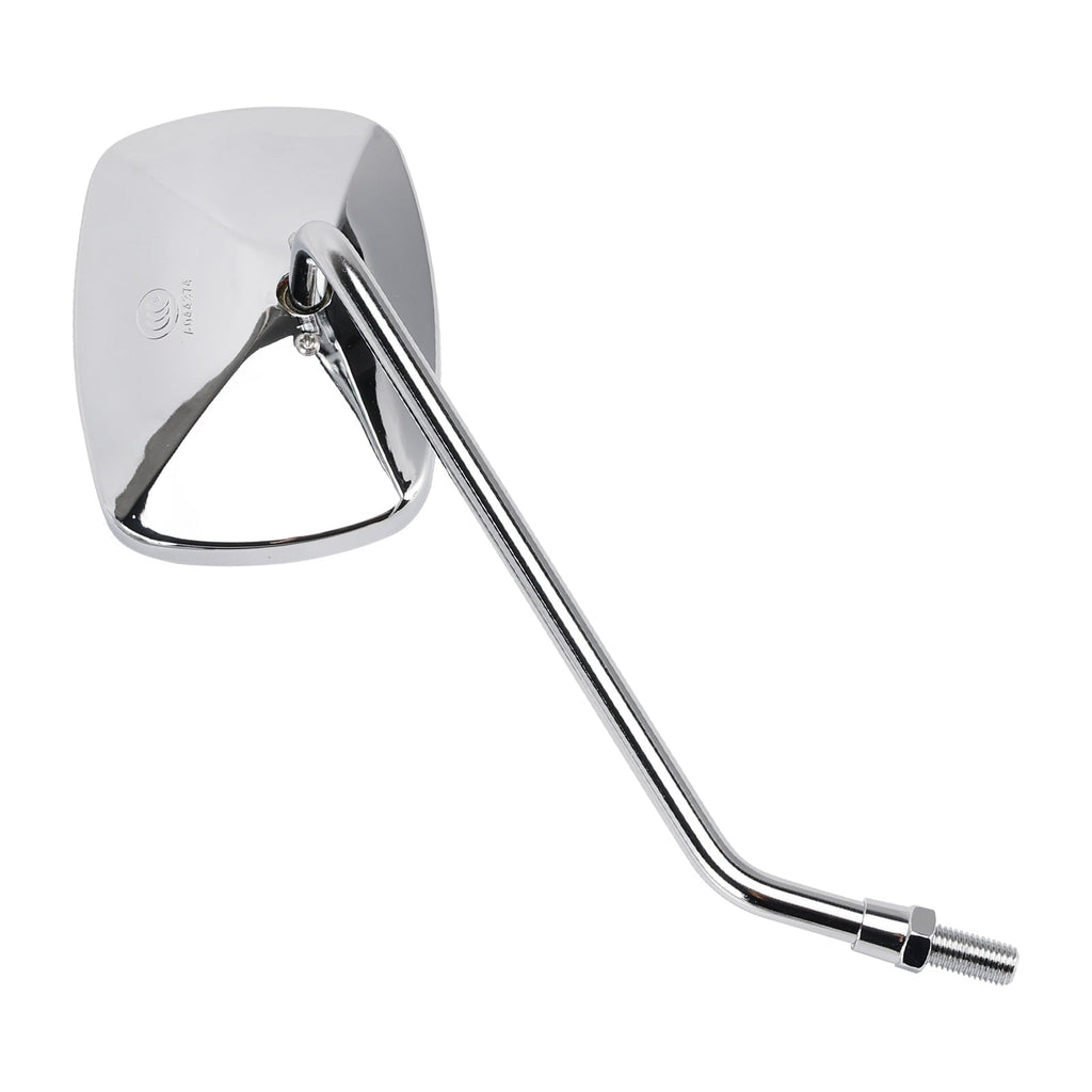 Chrome 10mm Rearview Mirror Set For Piaggio Beverly 125 250 2004 2005 06 07 08