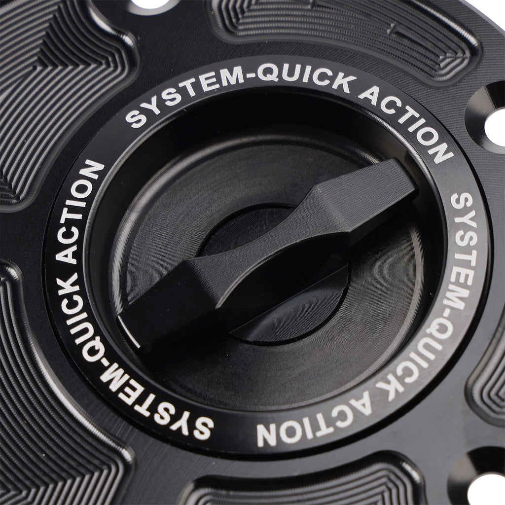 CNC Keyless Fuel Gas Cap For Yamaha YZF-R1 YZF-R6 2000-2025 YZF-R3 2015-2025