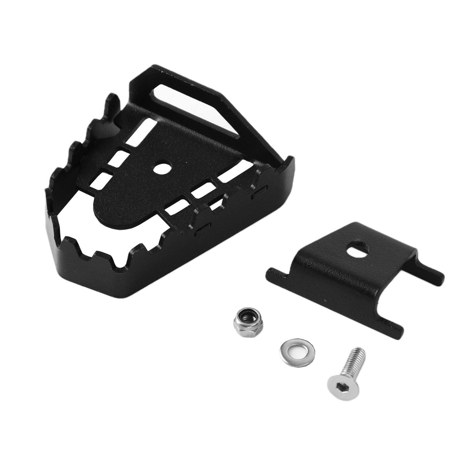 Rear Brake Enlarger Lever Pedal Extension Aluminium For F850Gs F750Gs 08-16 Silver
