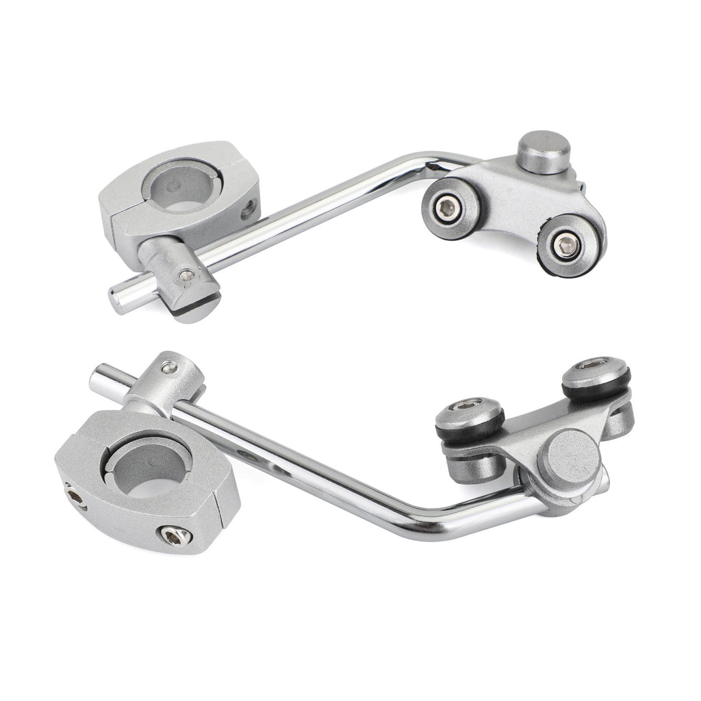 Universal Motorcycle 7/8'' 22mm Standard Handlebar Windshield Bracket Mount Clamp