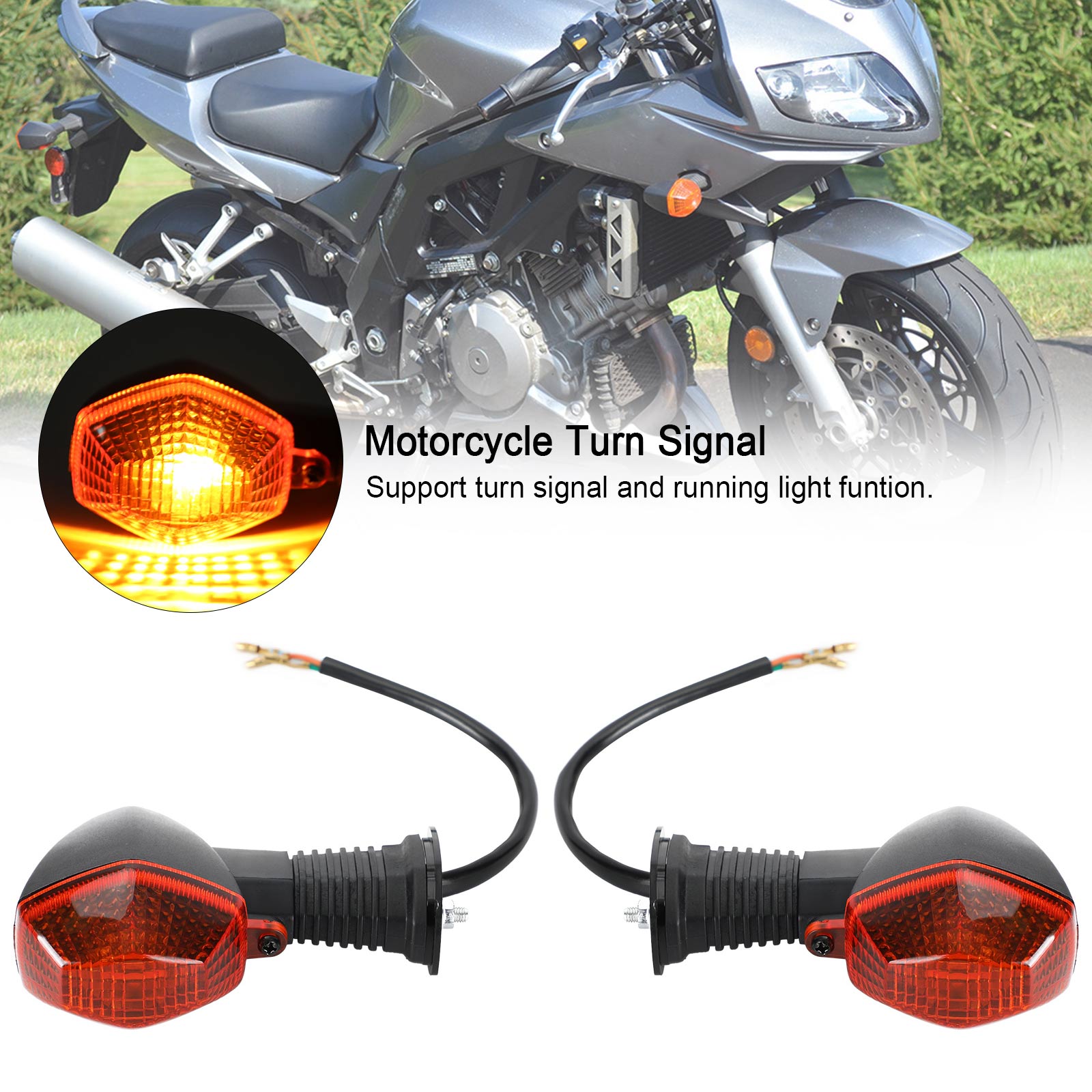 Turn Signal Blinker Indicator Lights for Suzuki DL650 DL1000 V-Strom DL