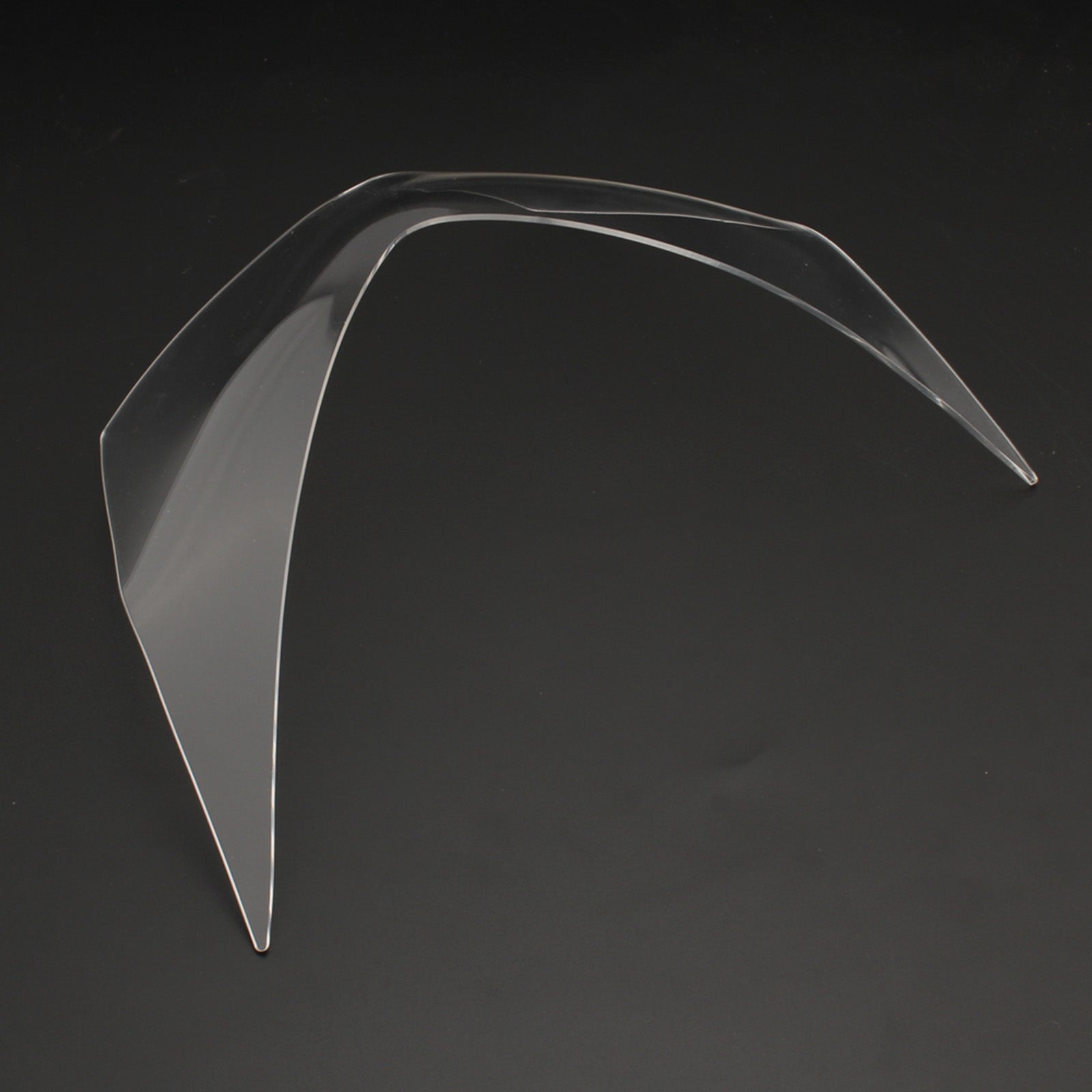 Front Headlight Lens Guard Protector Fit For Kawasaki Z250 Z300 Z800 13-16 Smoke