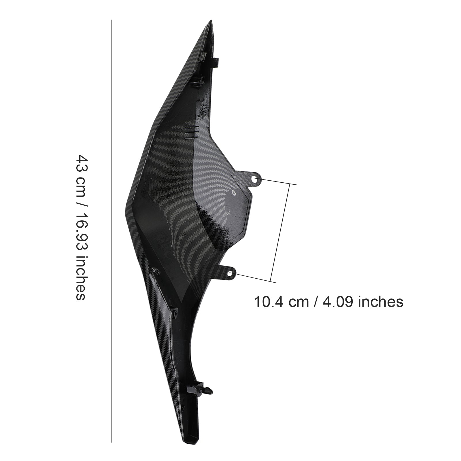 Rear Tail Side Seat Panel Trim Fairing Cowl Cover for Honda CB650R/CBR650R 2019-2023