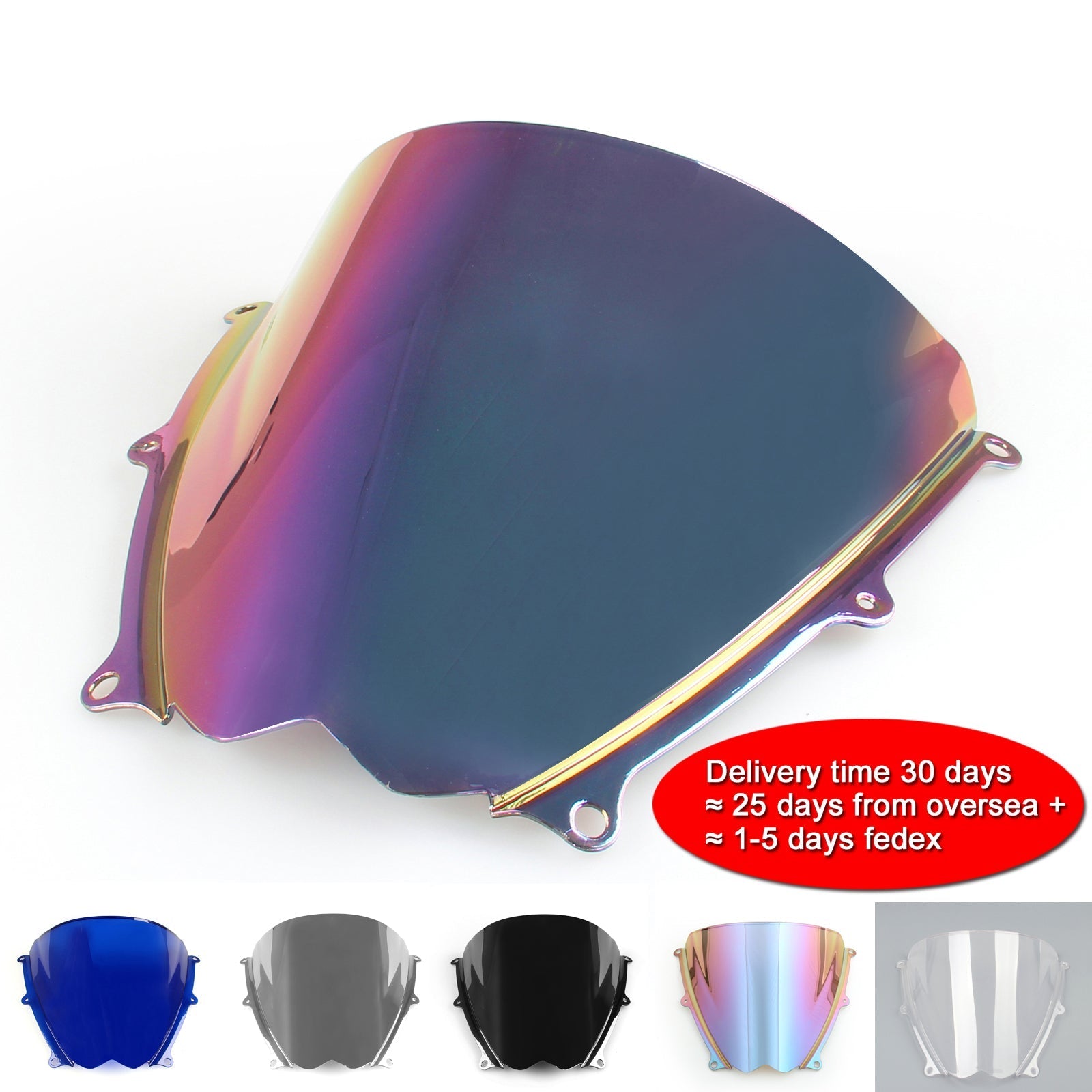 Windshield fit for Suzuki GSXR 1000 2007-2008 K7 Smoke