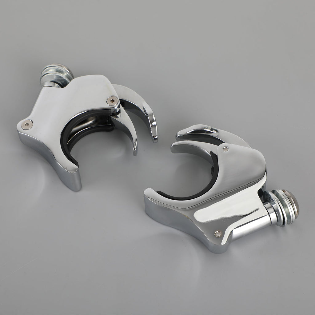 Windshield Fork Clamp Bracket Holder for Dyna Wide Glide 2006+