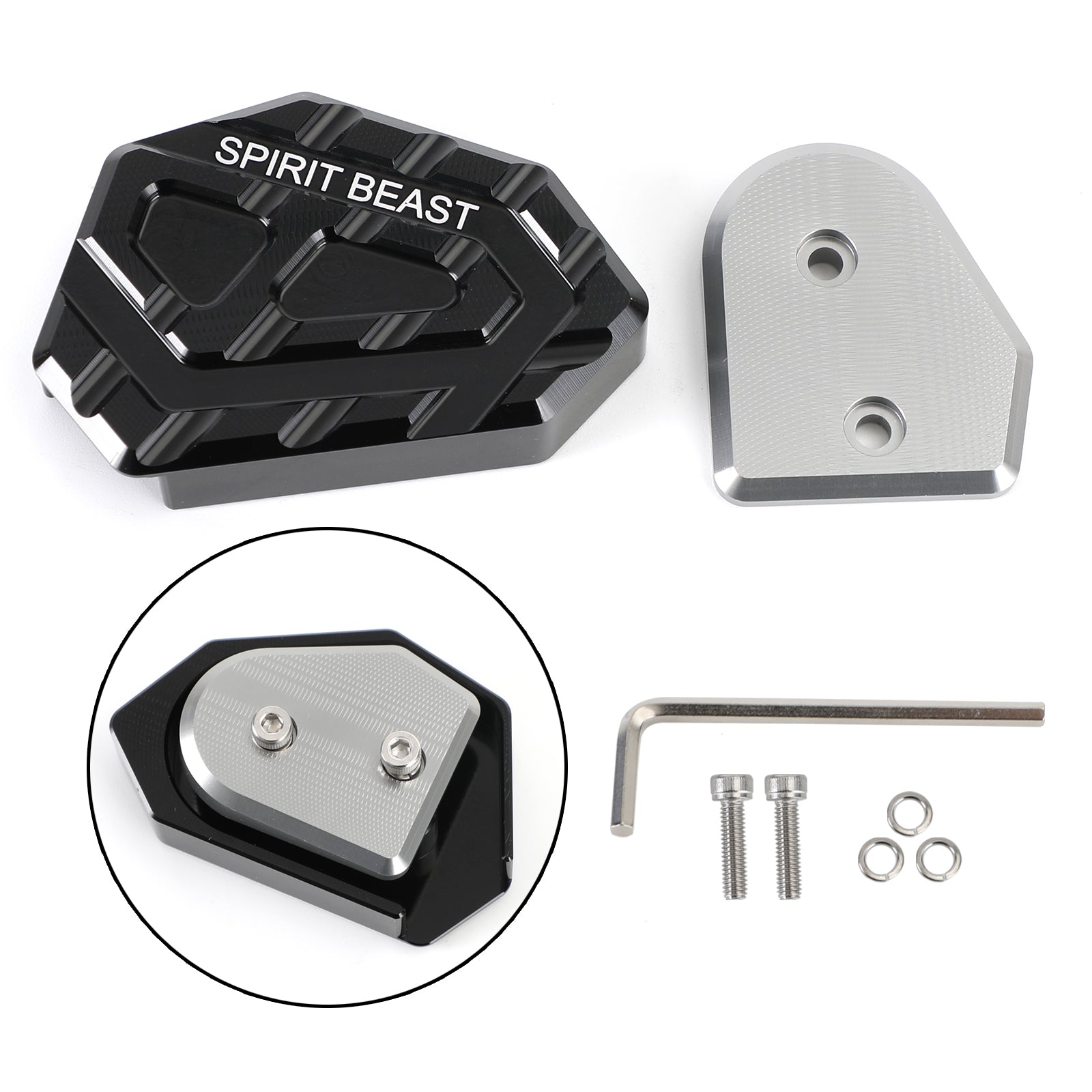 Rear Brake Enlarger Lever Pedal Extension Aluminium For Bmw G310 Gs R 21 Titanium