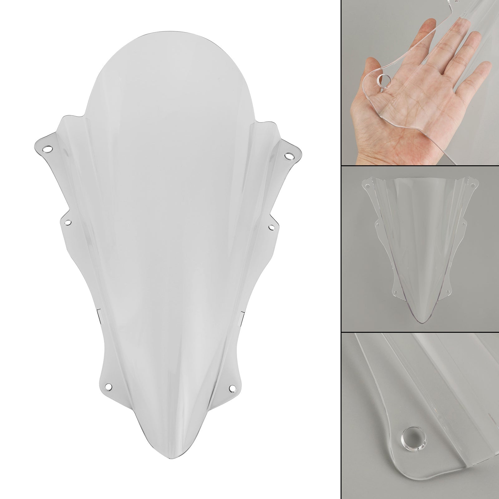 Windshield Windscreen for Kawasaki ZX-25R 2020-2023 ZX-4R/ZX-4RR 2023-