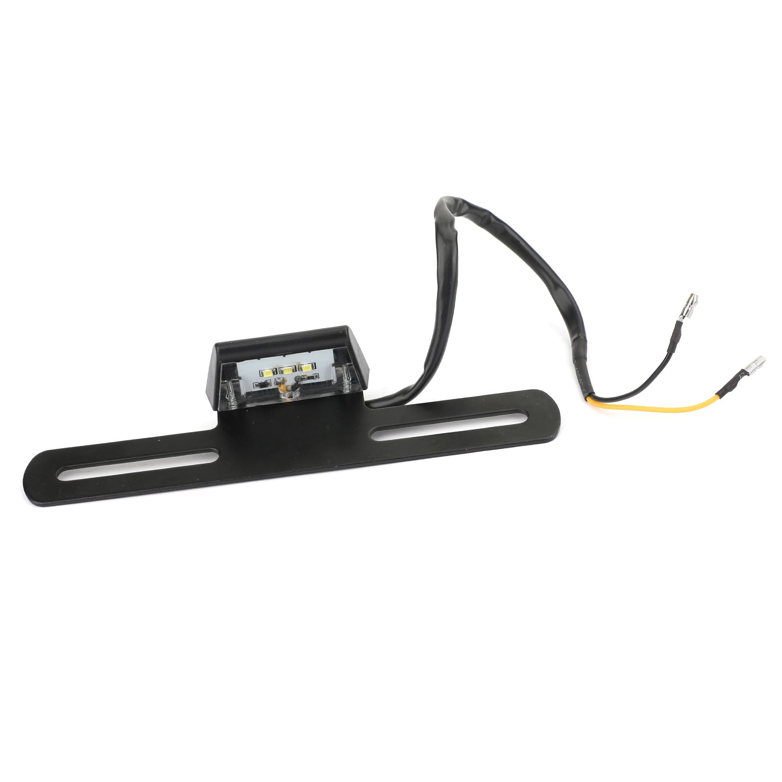 Universal Motorcycle License Plate Bracket w/ Light
