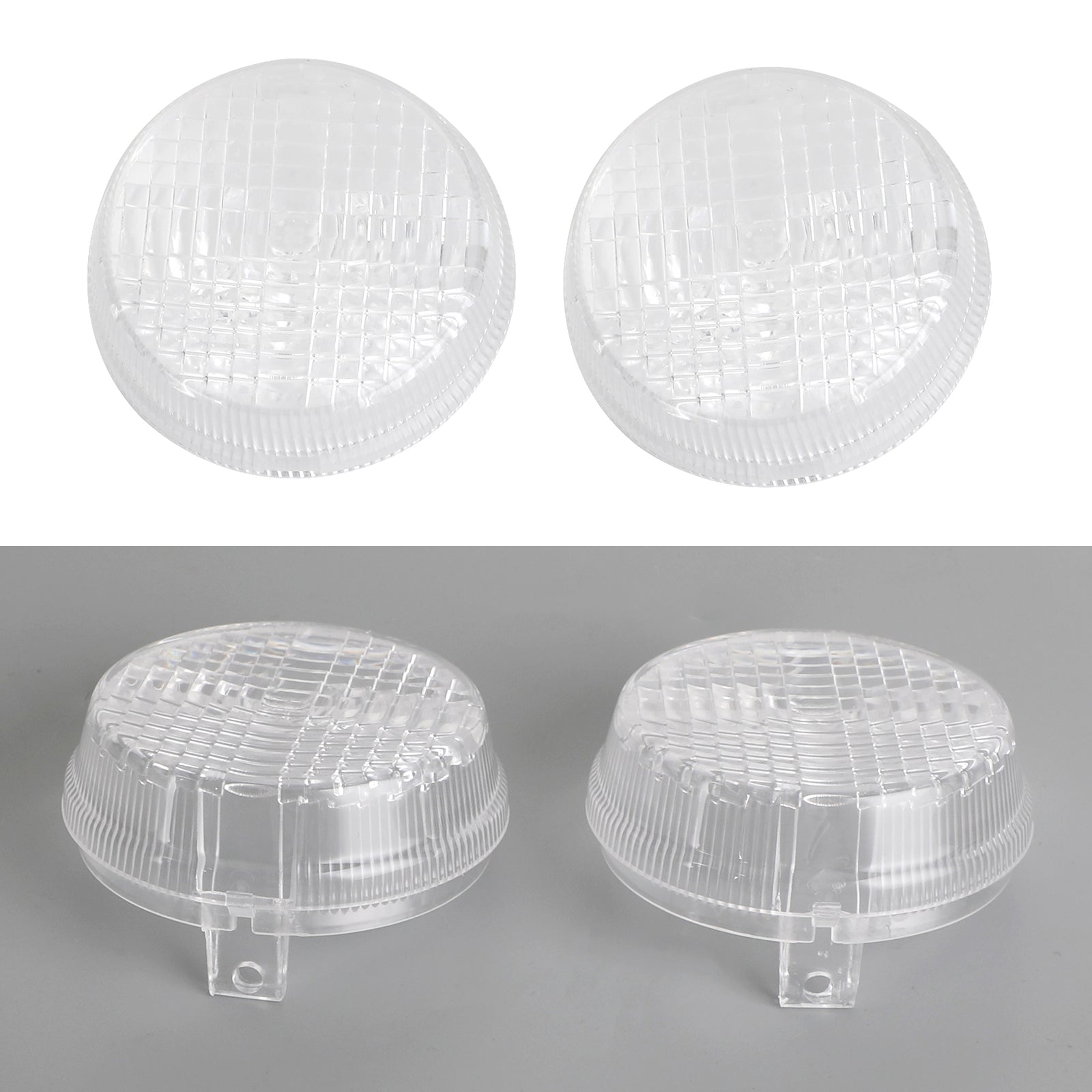 Turn Signal Light Lenses Cover For Honda Shadow Spirit VT750 Vulcan VN