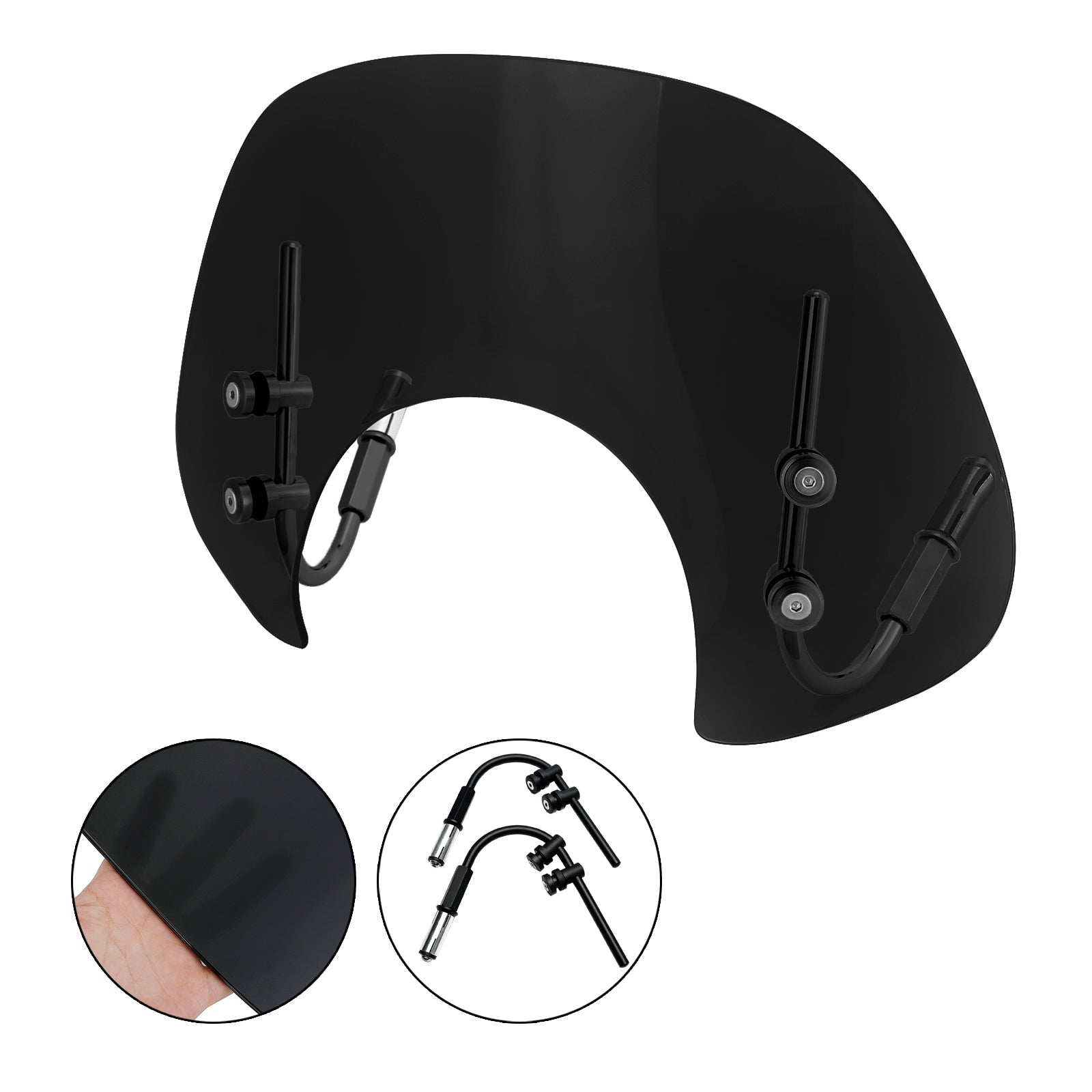 Vespa GTS250 GTS300 2017-2022 Short Windshield WindScreen