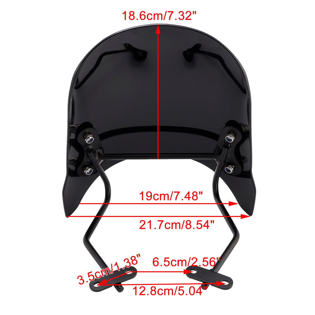 Windshield WindScreen fit for BMW R nineT Scrambler 2014-2024 Pure 2017-2024