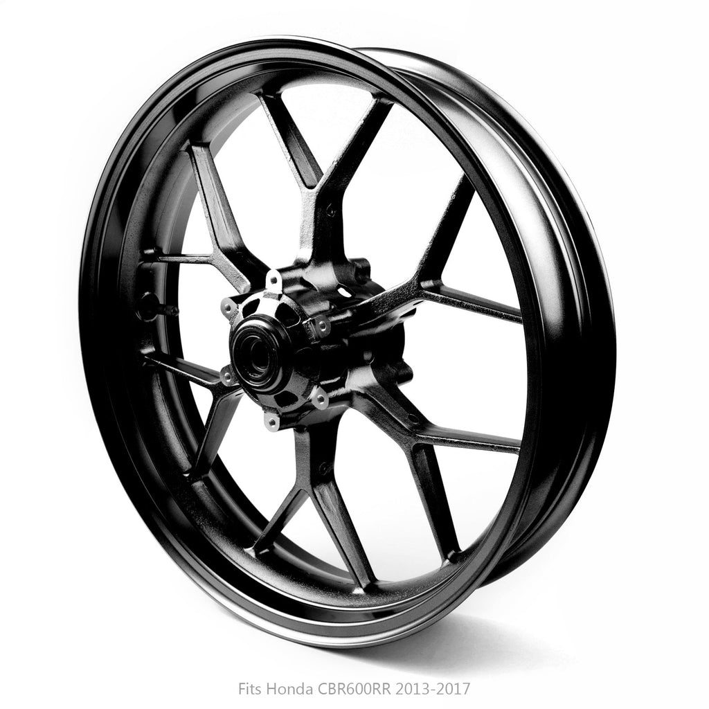 Front Wheel Rim 17"x 3.5" Black For Honda CBR 600 RR CBR600RR 2013-2017