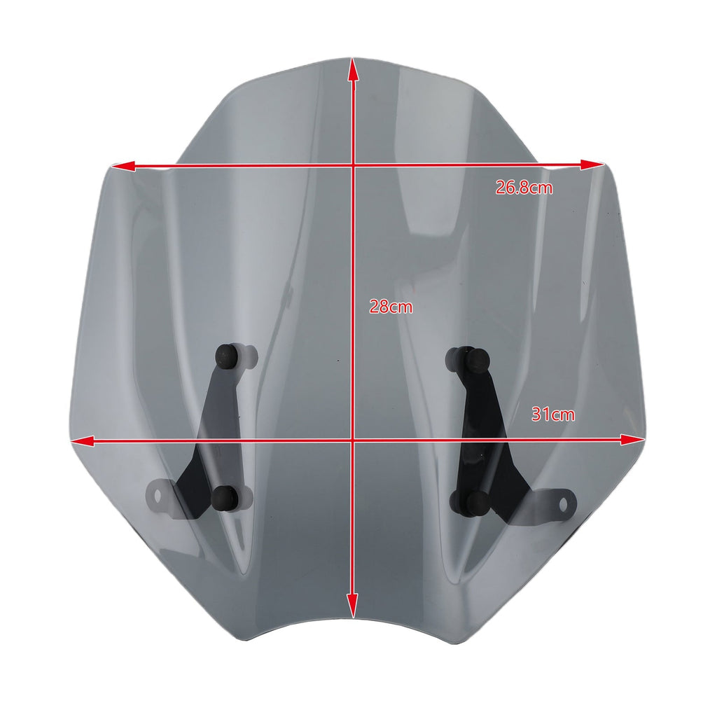 New ABS Motorcycle Windshield WindScreen for Triumph Trident 660 2021