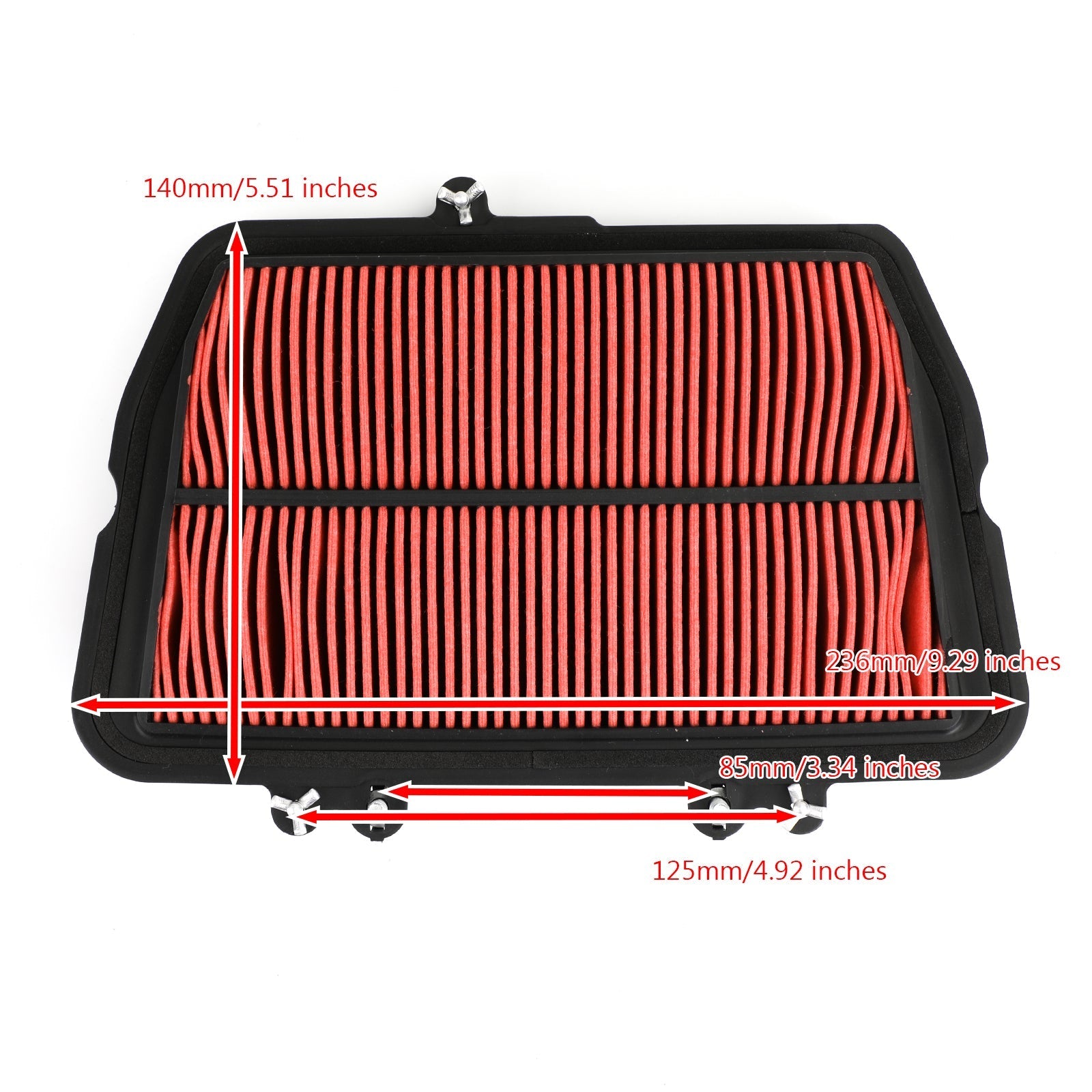 Air Filter Element for Triumph Tiger 800 XC XCA XCX XR XRT XRX 2010-2019