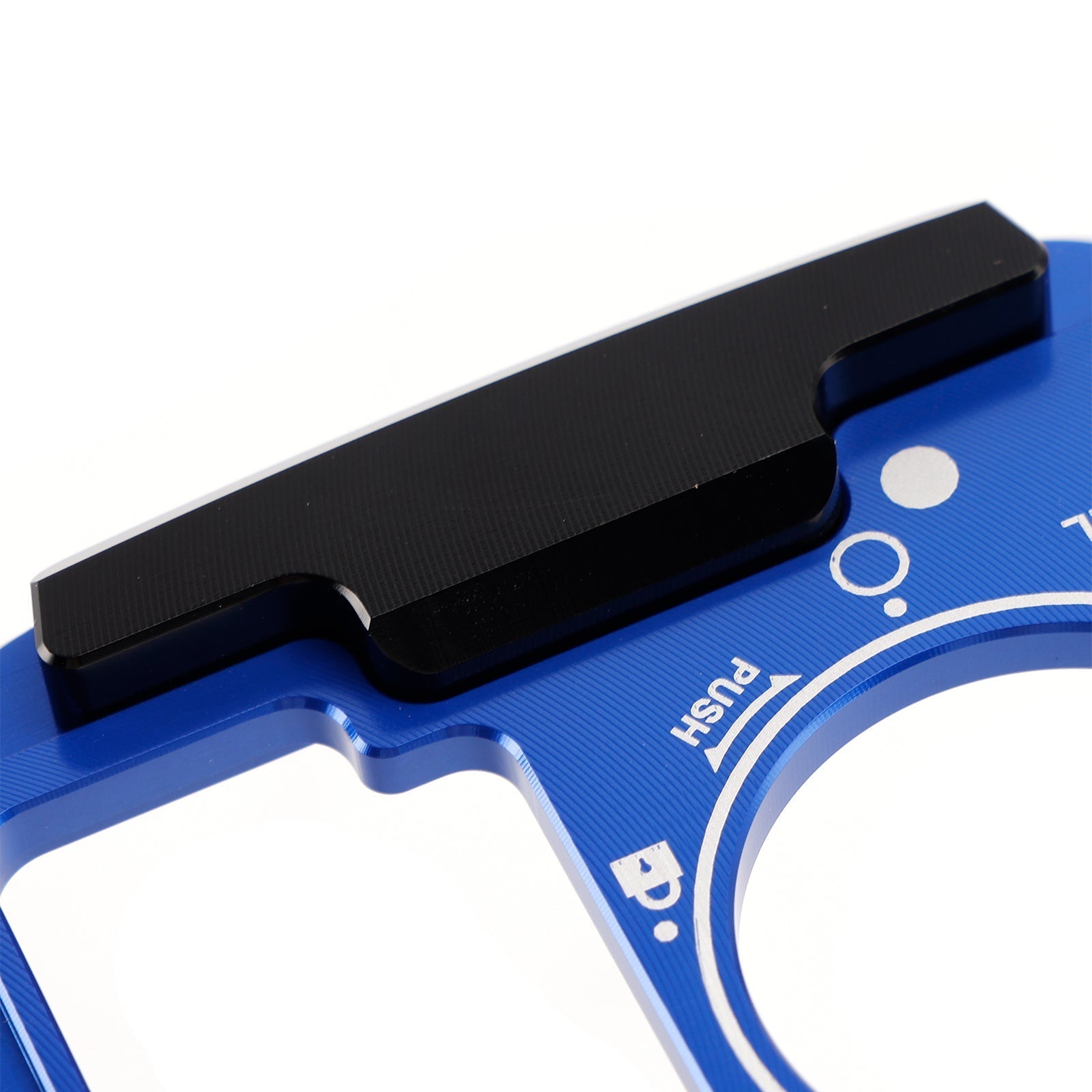 Aluminum Key Cylinder Cover Blue For Honda NSS 350 Forza 350 300 2018-2023