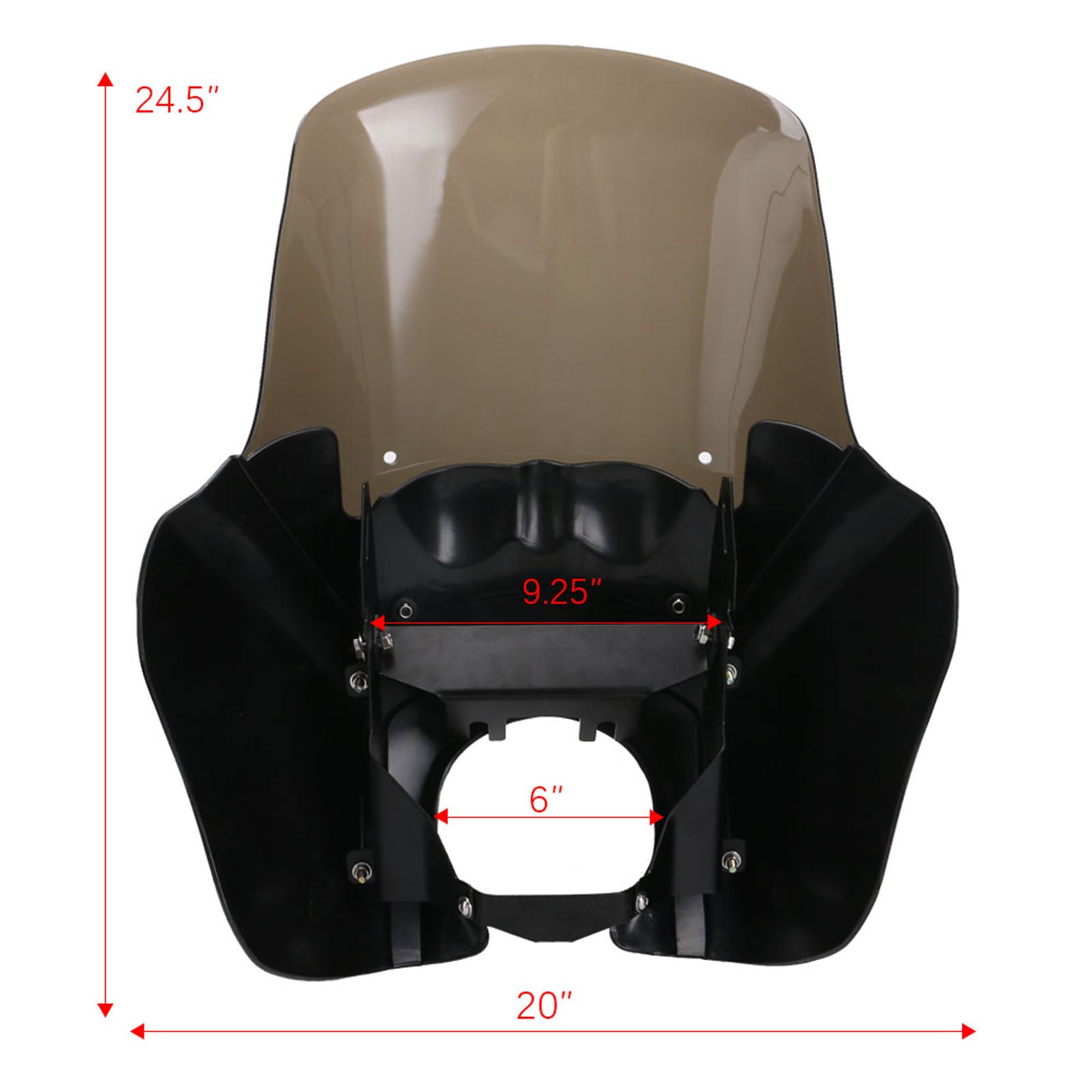 2006-2017 Dyna / 2000-2003 FXDXT T-Sport / 1987-1999 FXR Windshield Headlight Fairing Cover