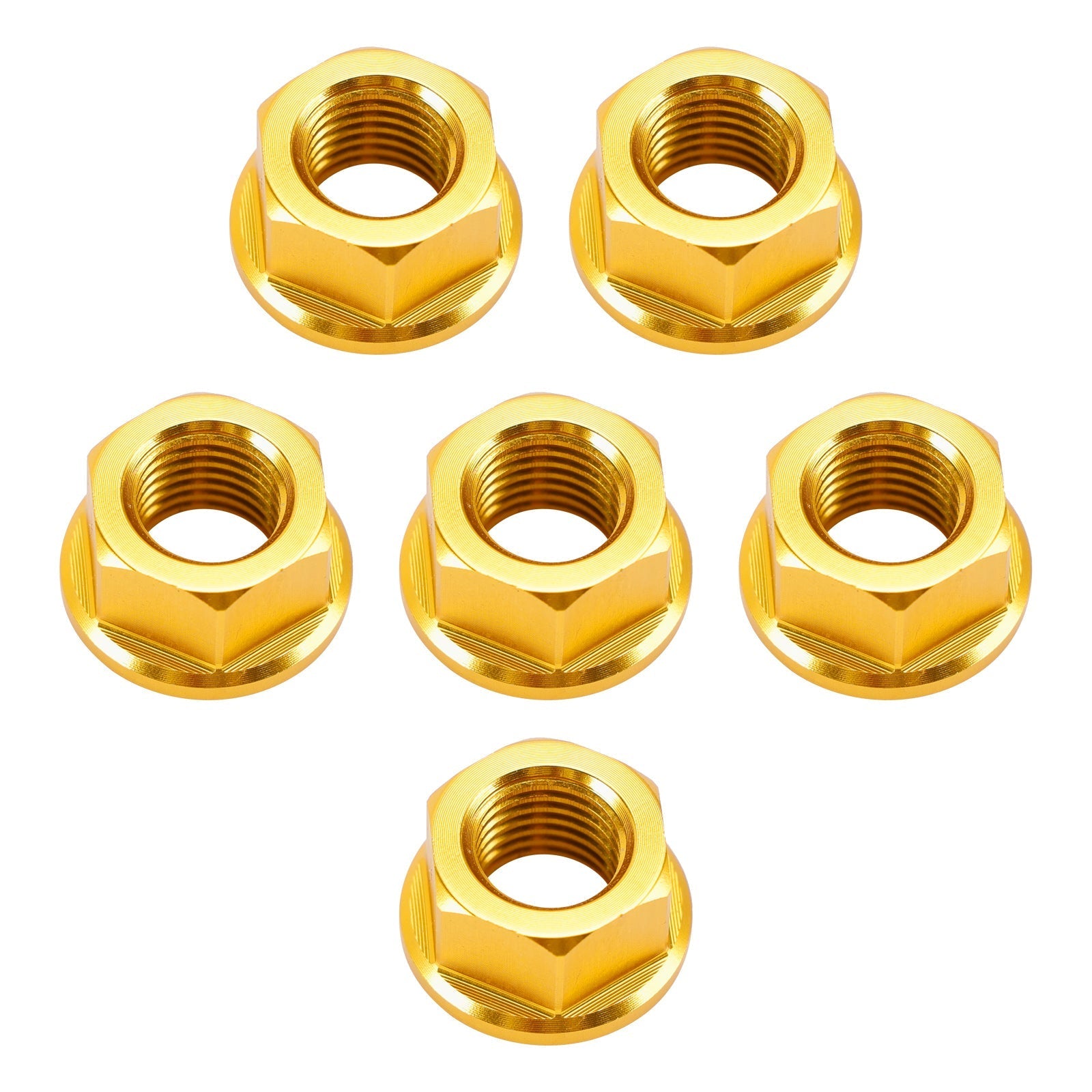 Sprocket Nut Kit M10x1.25 Gold For Aprilia RSV1000 Mille Tuono R SL1000 99-05