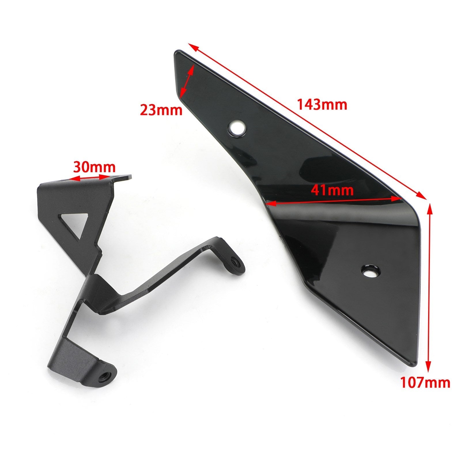 2020-2023 Honda CRF1100L ADV Top Side Wing Windshield Air Deflector