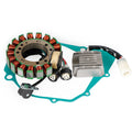 Regulator Rectifier Magneto Stator Gasket Kit For Yamaha YFM350ER Moto-4 90-94 Fedex Express