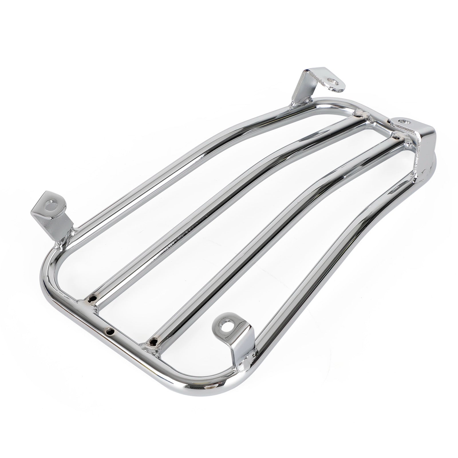 CHROME-PLATED FLOOR BOARD LUGGAGE CARRY SUPPORT RACK FOR VESPA GTS GTV GTL GT