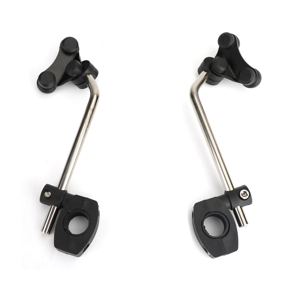 Universal Motorcycle 7/8'' 22mm Standard Handlebar Windshield Bracket Mount Clamp