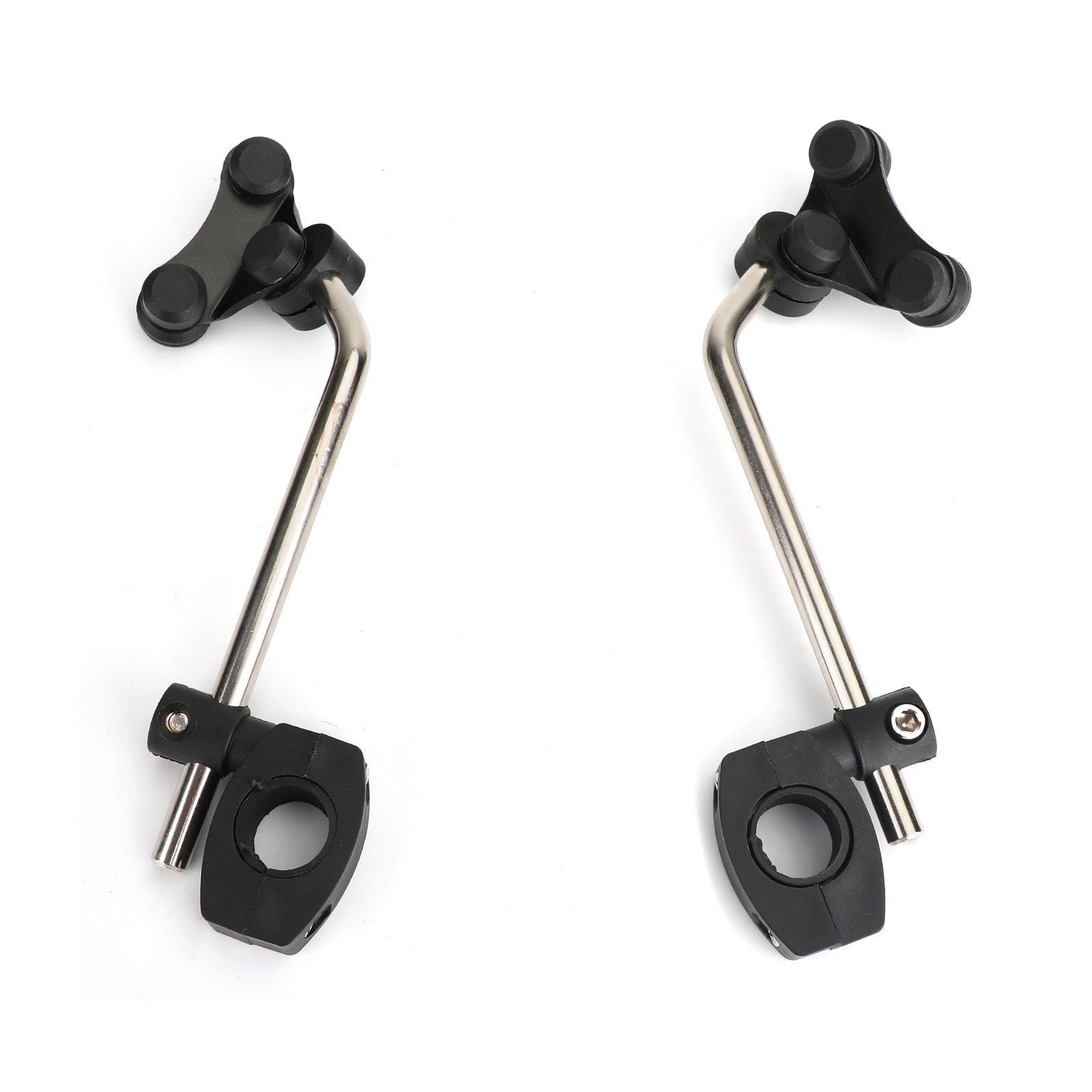 Universal Motorcycle 7/8'' 22mm Standard Handlebar Windshield Bracket Mount Clamp