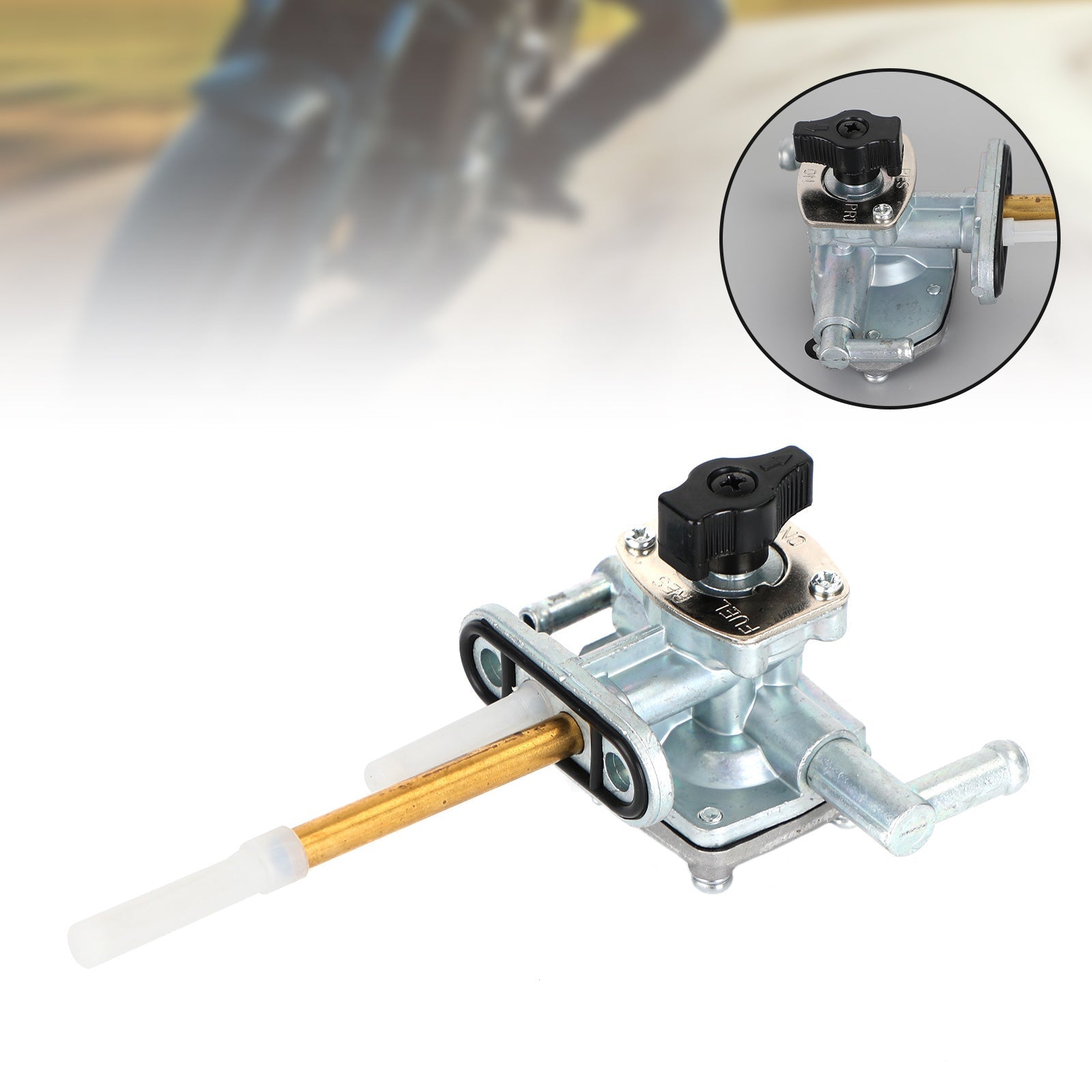 Gas Tank Fuel Cock Valve Petcock for Suzuki LTF400 LT-F400 Eiger 2003-2007