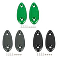 Kawasaki ZX-6R ZX6R 2009-2012 Mirror delete blanking block off plates