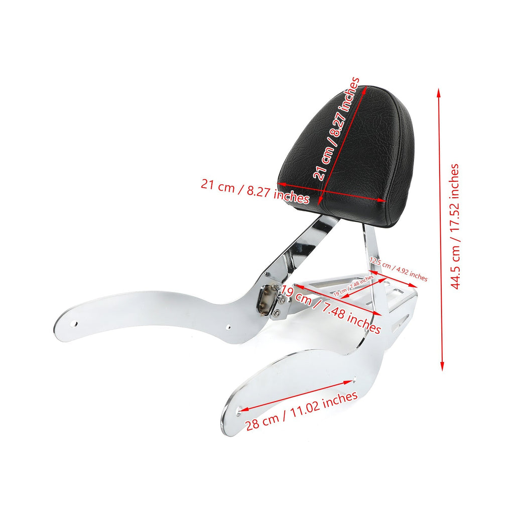 2014-2022 Indian Scout Sixty / Scout Passenger Sissy Bar Backrest Luggage Rack