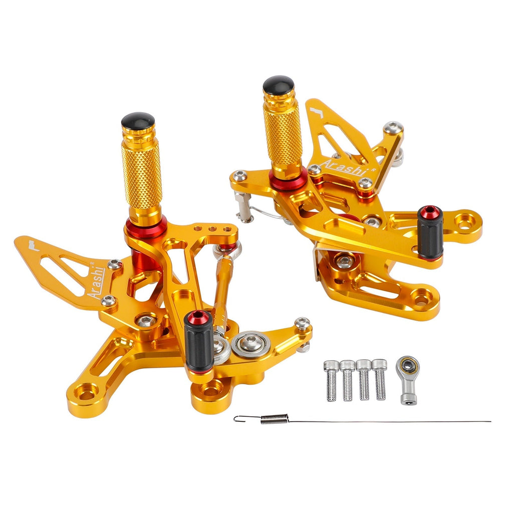 2021-2023 Kawasaki Ninja ZX-10R ZX1000 ABS CNC Aluminum Rearsets Footpegs