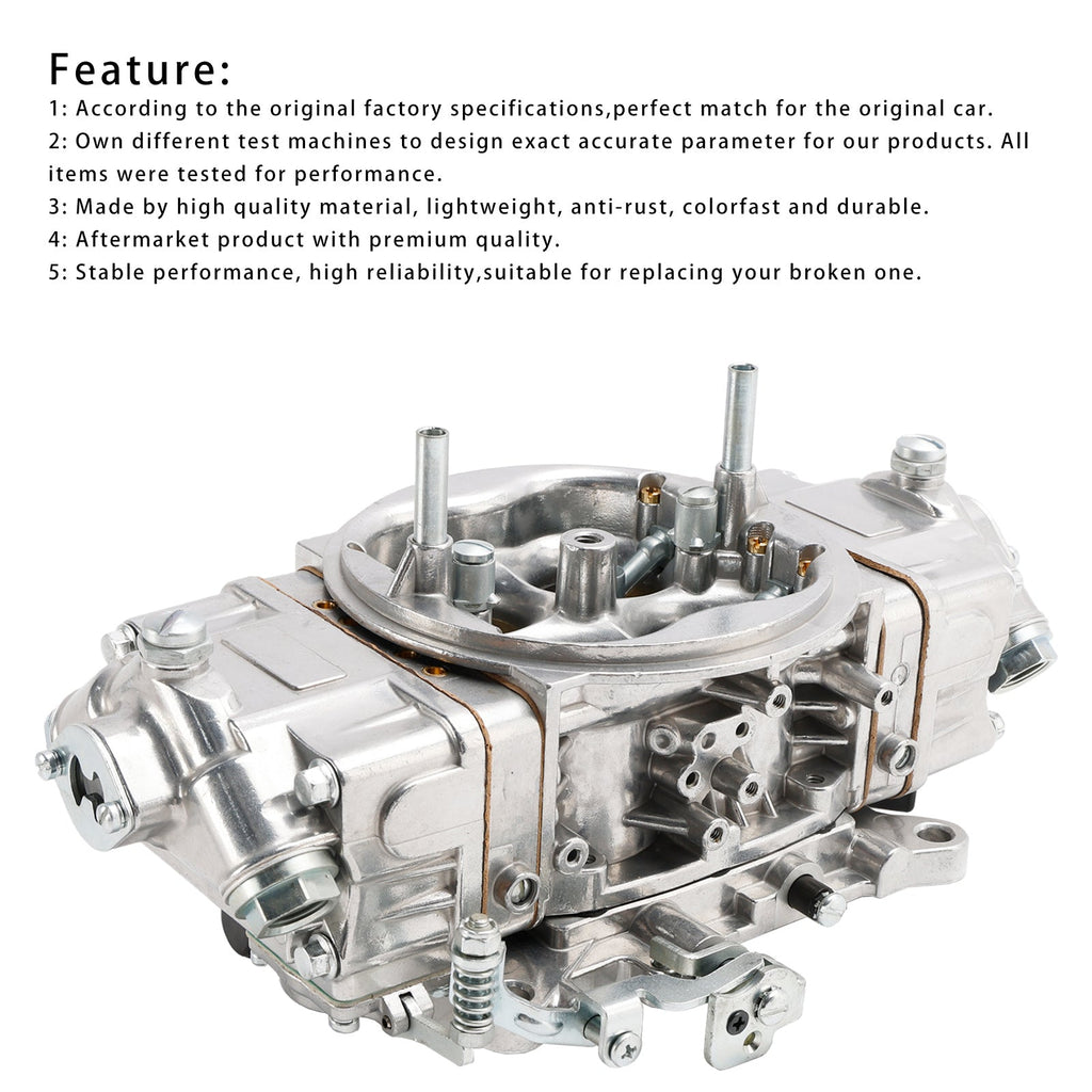 Quick Fuel 850 CFM Carburetor 4150 Mechanical BR67201 For Holley Brawler Race
