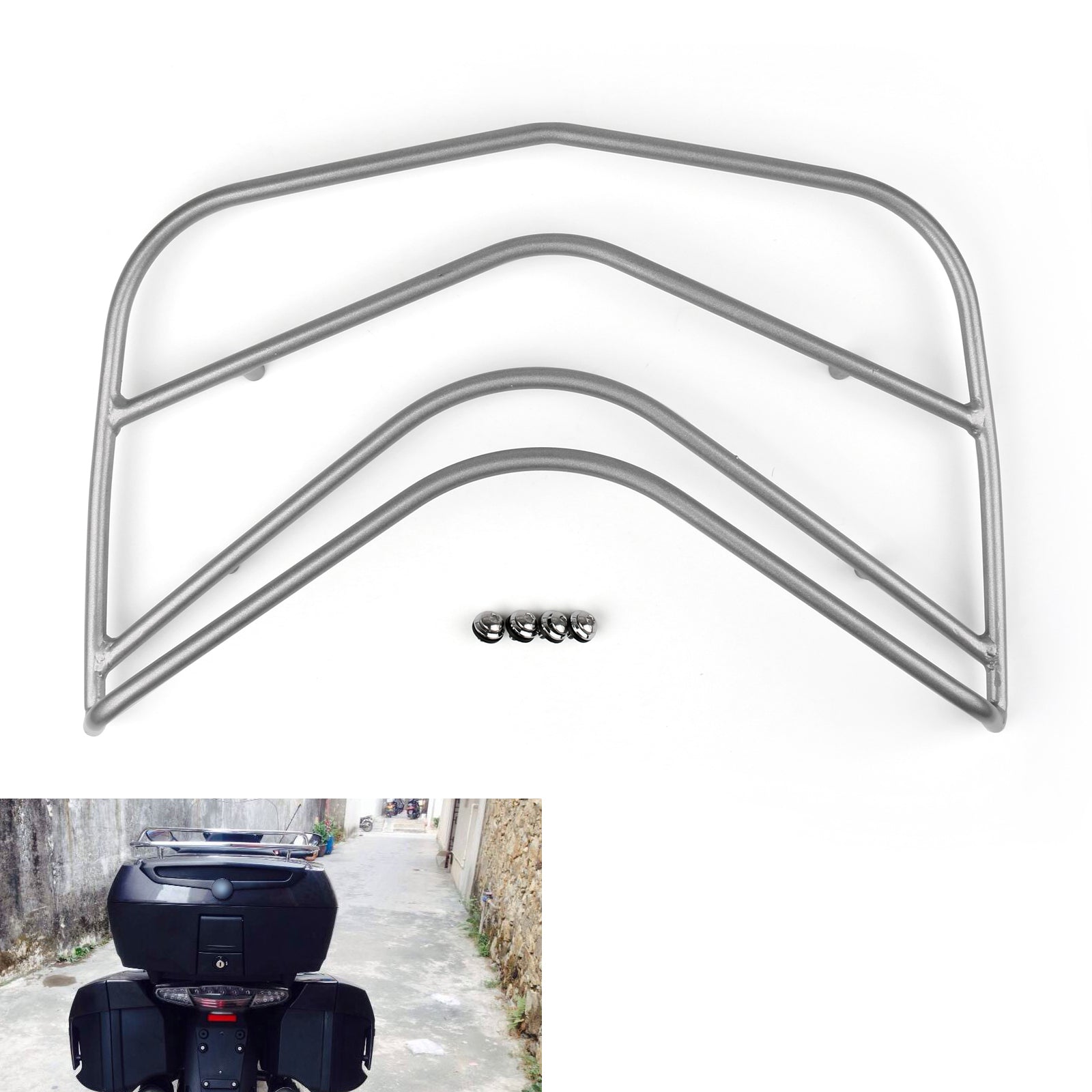 Rear Top Box Trunk Rack For BMW K1600GTL K 1600GTL 2011 2012 2013 2014