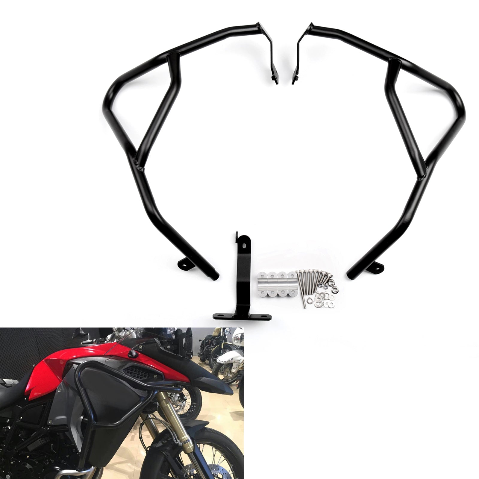 Crash Bars Engine Protection Upper For BMW F800GS Adventure 2014-2016