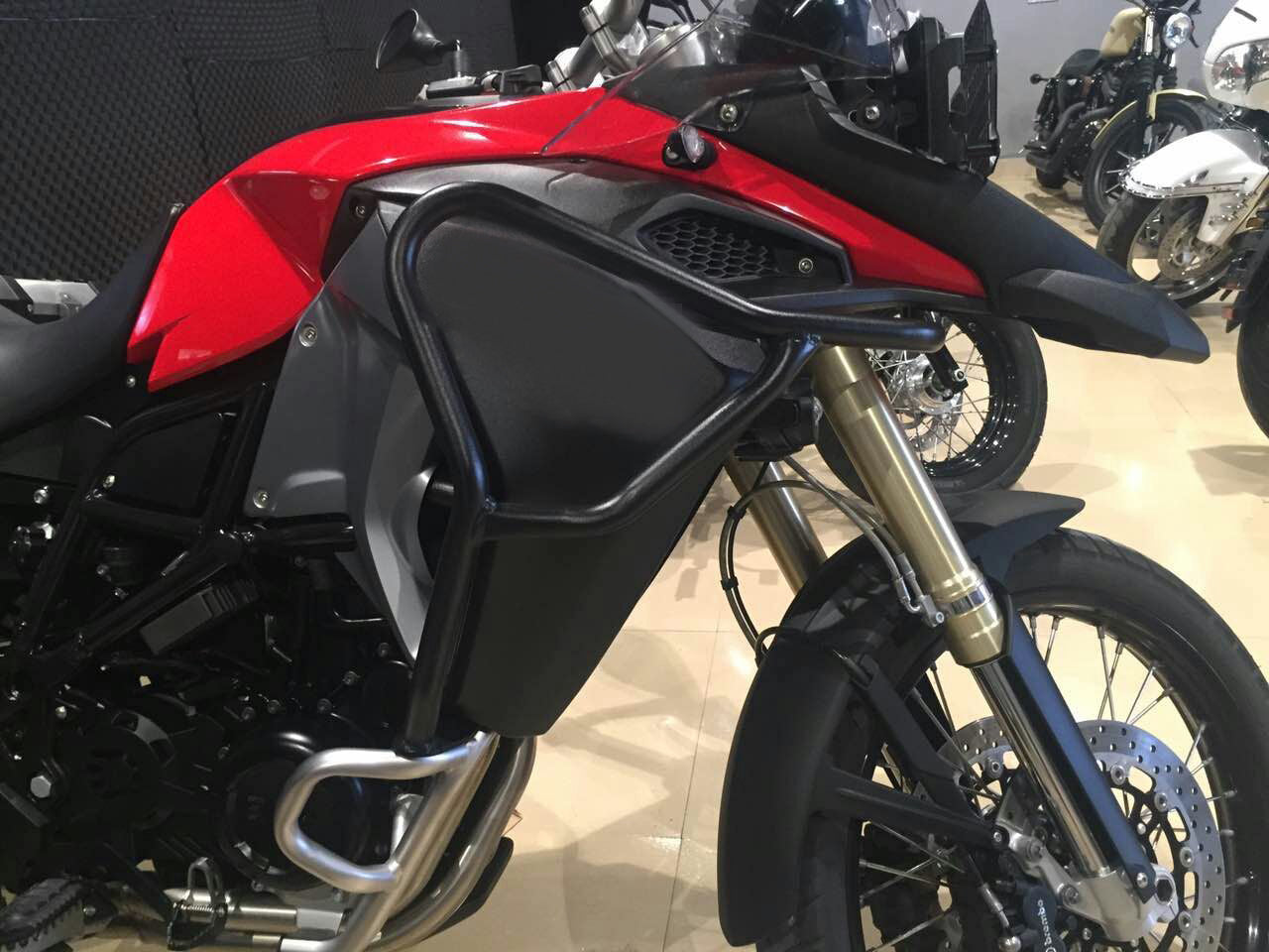 Crash Bars Engine Protection Upper For BMW F800GS Adventure 2014-2016
