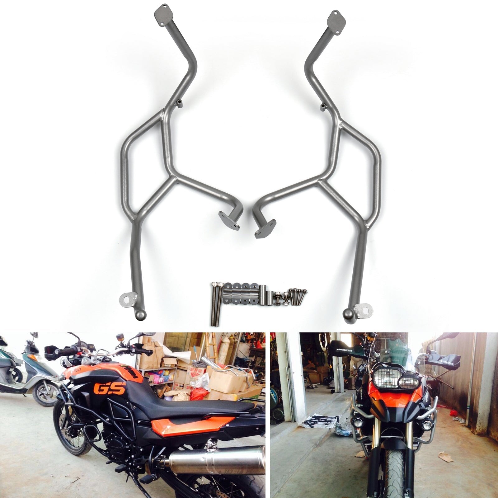 Crash bars Engine Protection Upper For BMW F800GS F700GS F650GS 2008-2017 2012
