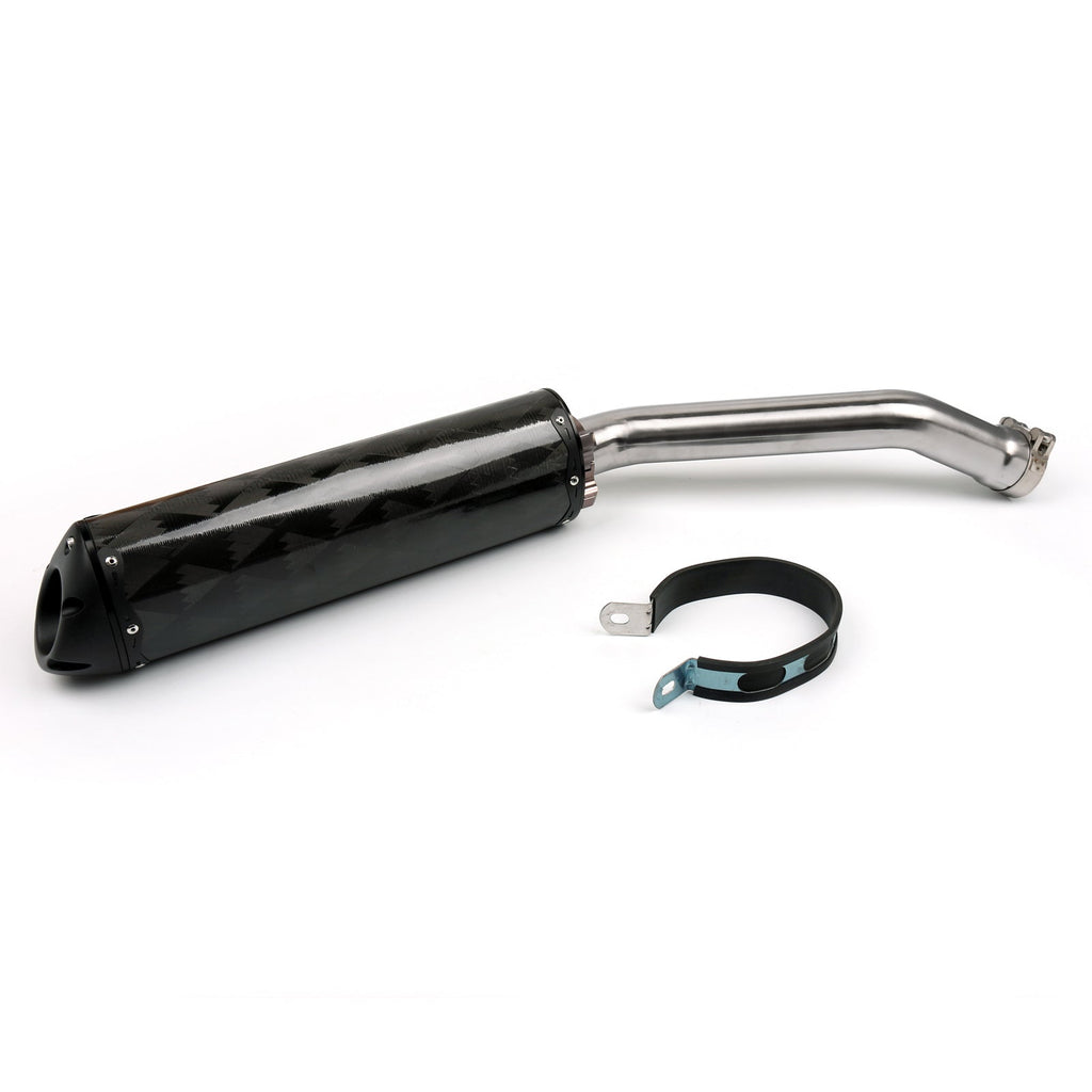Exhaust Pipe Slip-On Muffler For Kawasaki ZX-10R ZX10R NINJA 2008 2009 2010