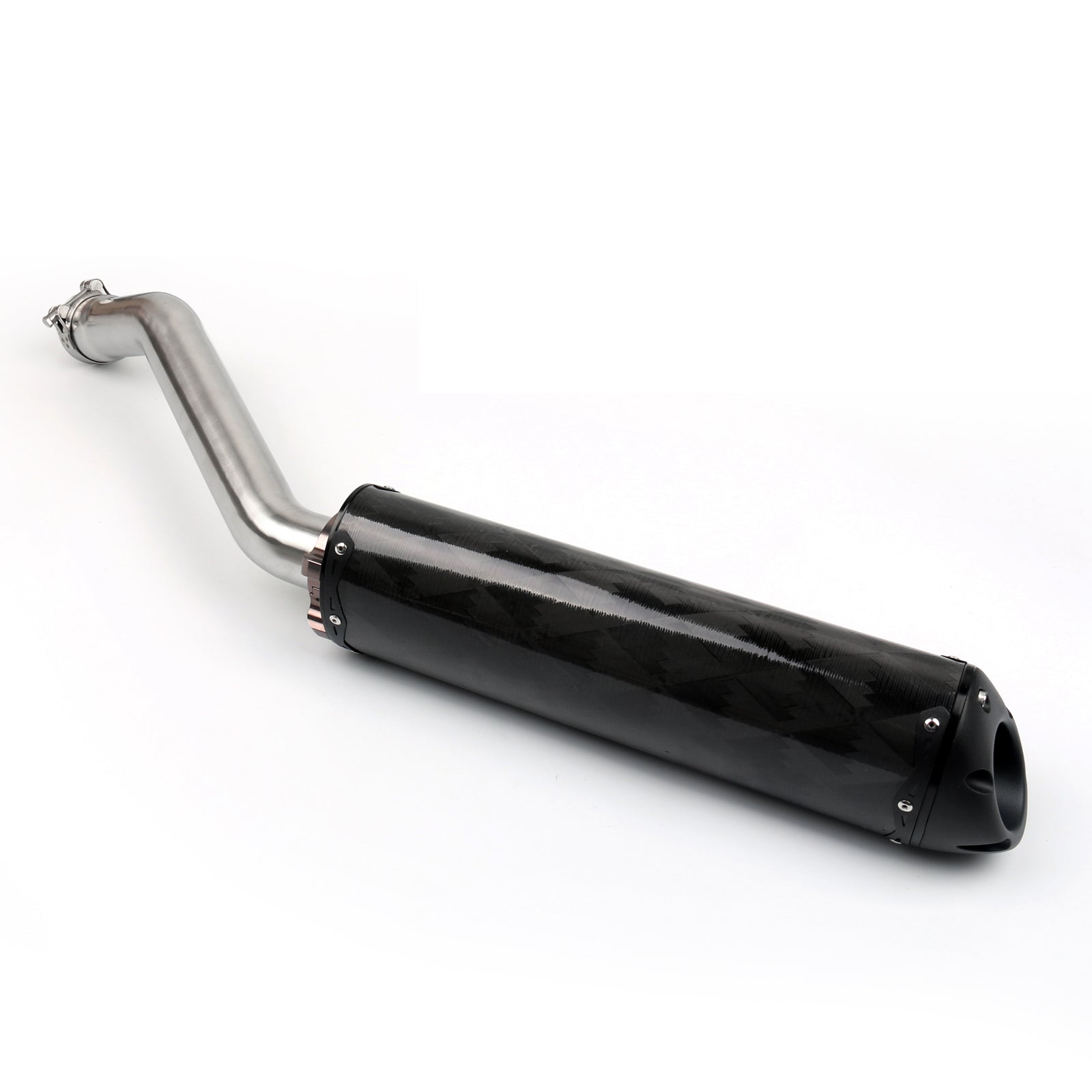 Exhaust Pipe Slip-On Muffler For Kawasaki ZX-10R ZX10R NINJA 2008 2009 2010