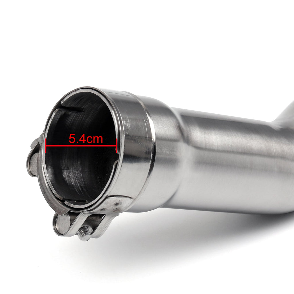 Exhaust Pipe Slip-On Muffler For Kawasaki ZX-10R ZX10R NINJA 2008 2009 2010