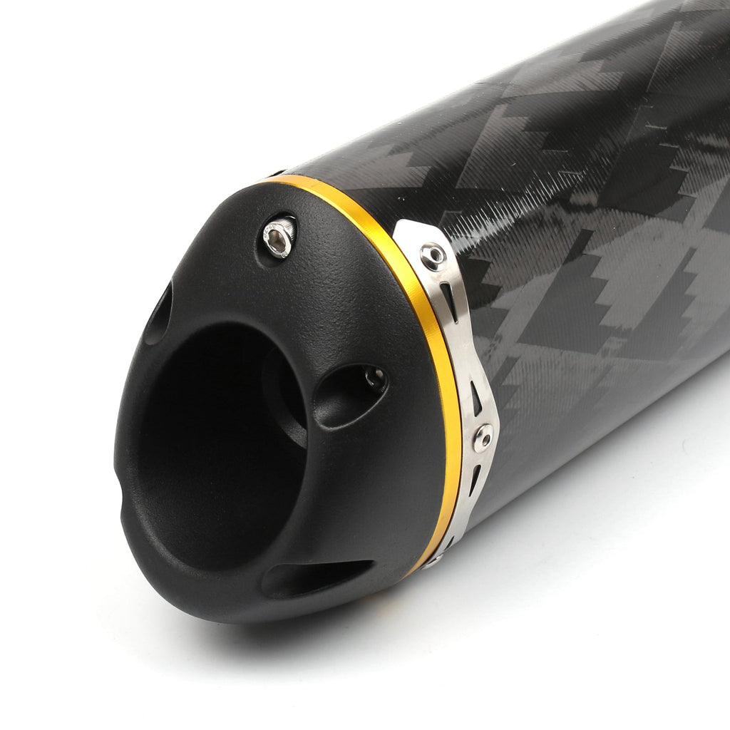 Exhaust Pipe Slip-On Muffler For Kawasaki ZX-10R ZX10R NINJA 2008 2009 2010