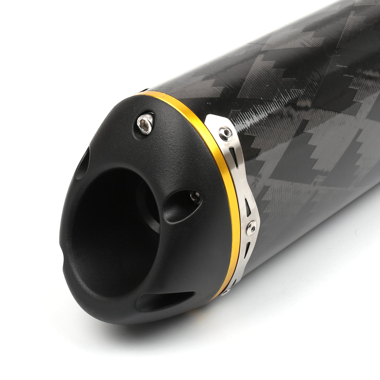 Exhaust Pipe Slip-On Muffler For Kawasaki ZX-10R ZX10R NINJA 2008 2009 2010