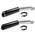 Exhaust Pipe Slip-On Muffler For Kawasaki ZX-10R ZX10R NINJA 2008 2009 2010