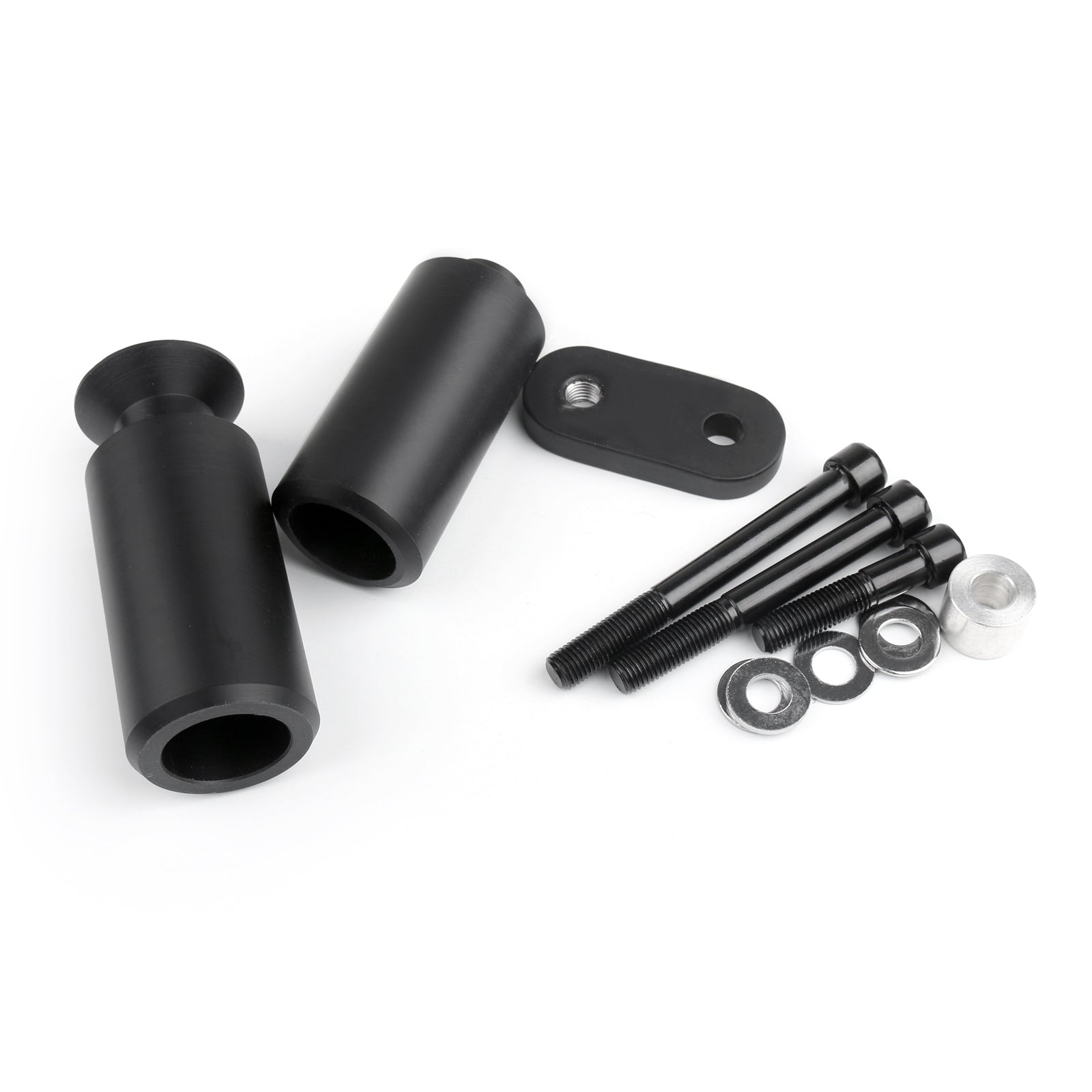 Frame Sliders Crash Protector Yamaha YZF R6 2006-2007 No Cut Black